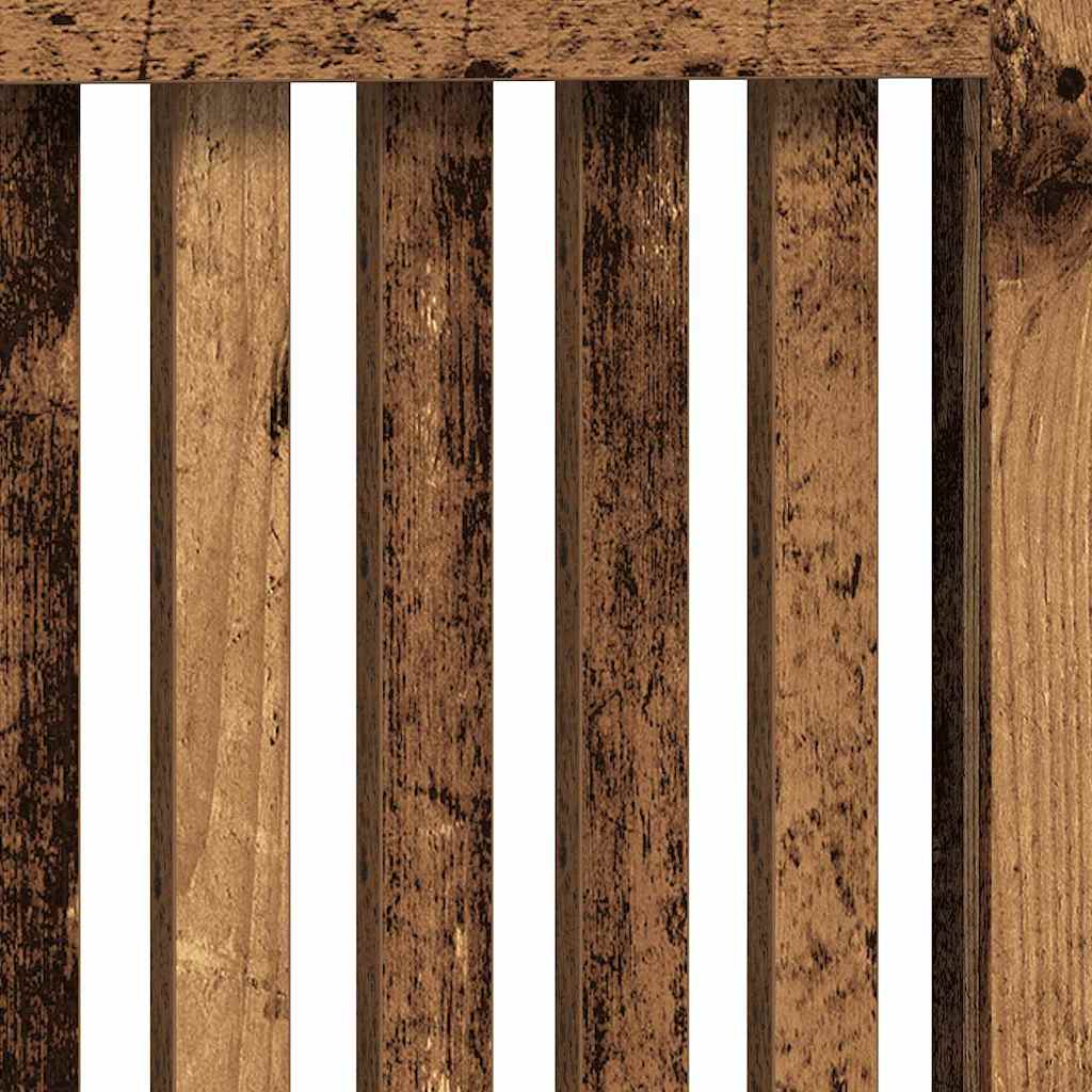 Radiatorafdekking Oud Hout 78 x 19 x 81,5 cm Bewerkt hout