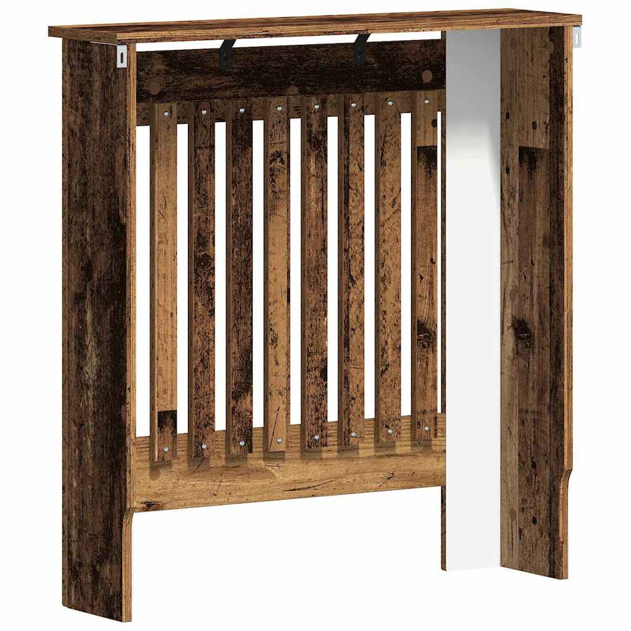 Radiatorafdekking Oud Hout 78 x 19 x 81,5 cm Bewerkt hout