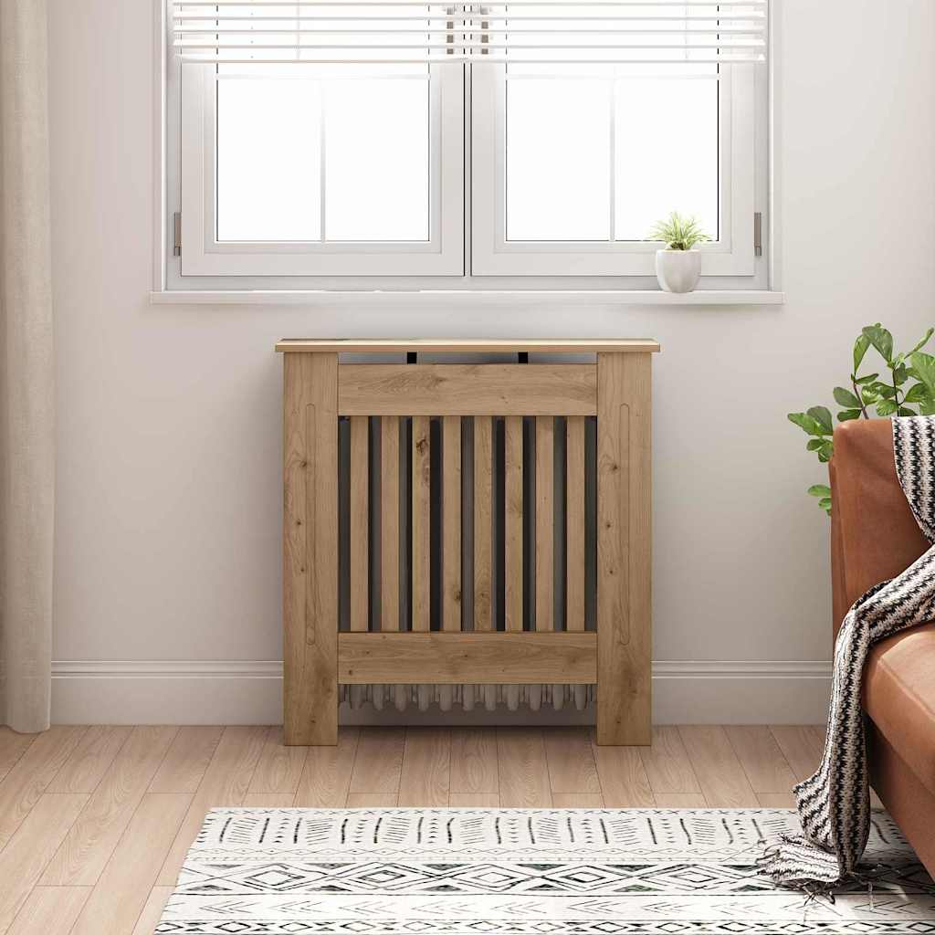 Radiatorafdekking Artisan Eiken 78 x 19 x 81,5 cm Bewerkt hout