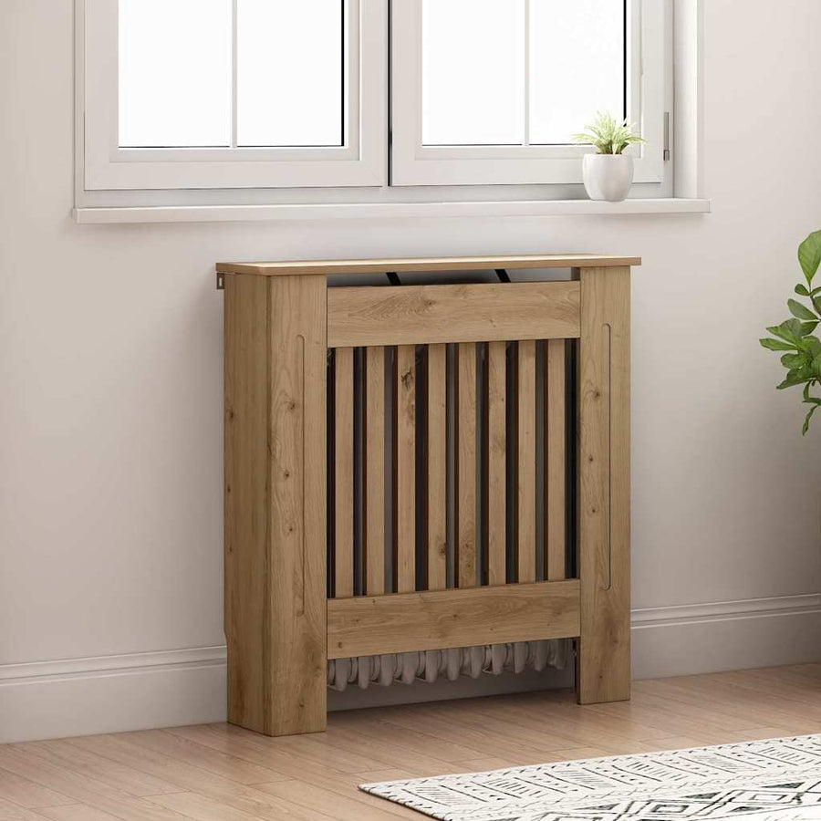 Radiatorafdekking Artisan Eiken 78 x 19 x 81,5 cm Bewerkt hout