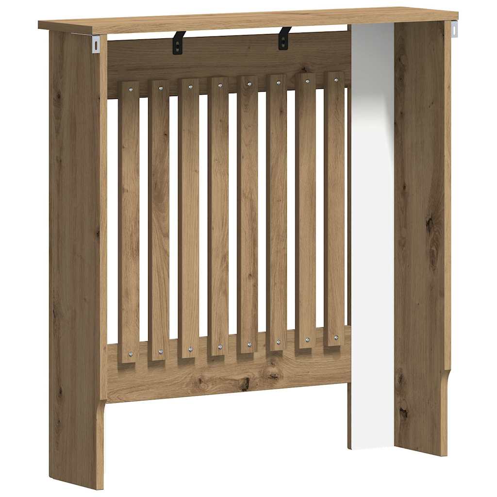 Radiatorafdekking Artisan Eiken 78 x 19 x 81,5 cm Bewerkt hout