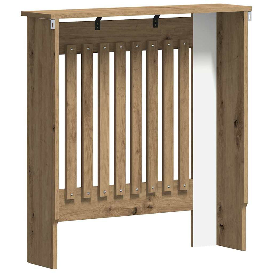 Radiatorafdekking Artisan Eiken 78 x 19 x 81,5 cm Bewerkt hout