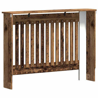 Radiatorafdekking Oud Hout 112 x 19 x 81,5 cm Bewerkt hout