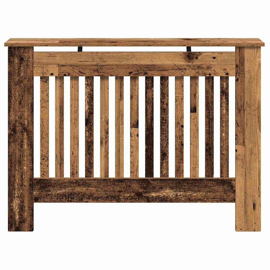 Radiatorafdekking Oud Hout 112 x 19 x 81,5 cm Bewerkt hout