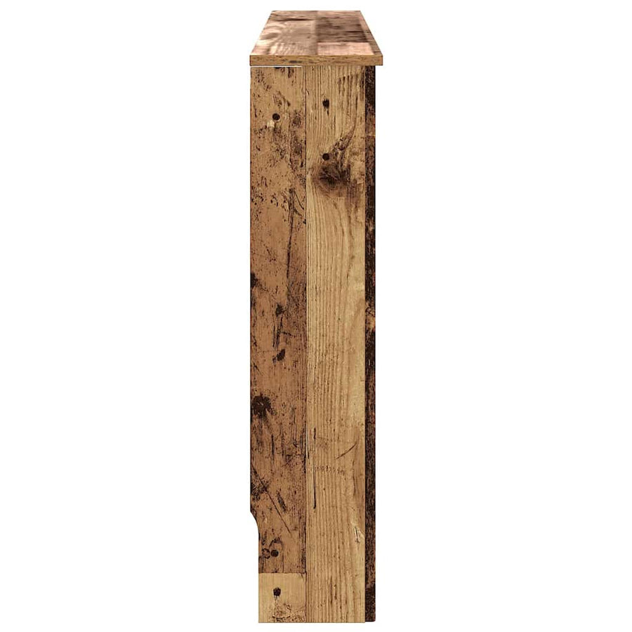 Radiatorafdekking Oud Hout 112 x 19 x 81,5 cm Bewerkt hout