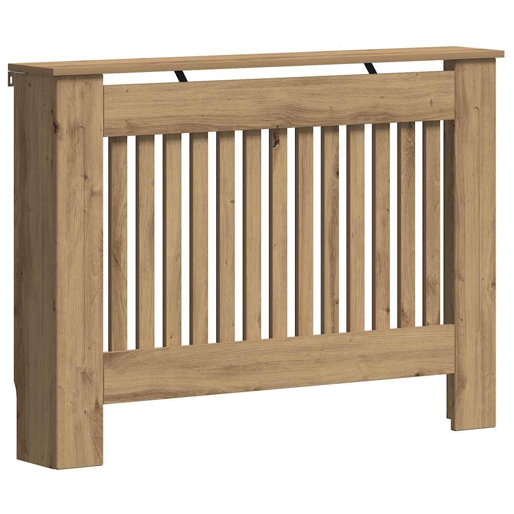 Radiatorafdekking Artisan Eiken 112 x 19 x 81,5 cm Bewerkt hout