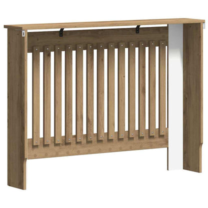 Radiatorafdekking Artisan Eiken 112 x 19 x 81,5 cm Bewerkt hout