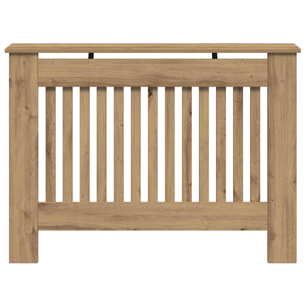 Radiatorafdekking Artisan Eiken 112 x 19 x 81,5 cm Bewerkt hout