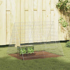 Konijnenkooi 110x100x85 cm gegalvaniseerd staal zilver
