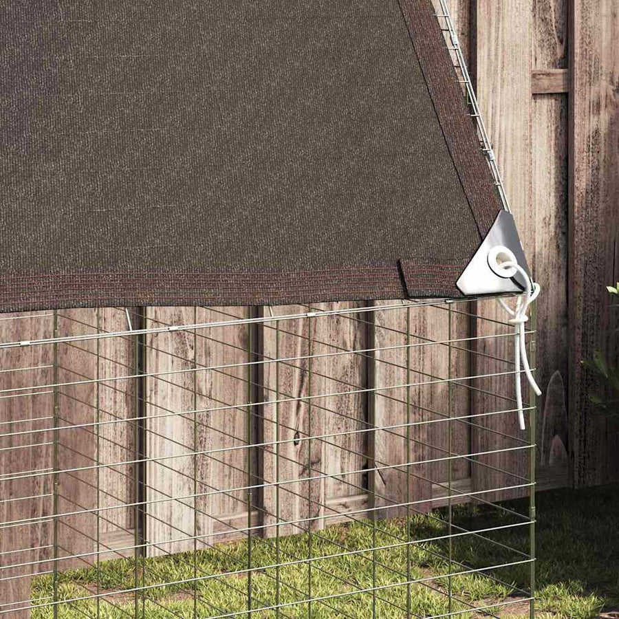 Konijnenkooi Zilver 400 x 100 x 210 cm Gegalvaniseerd staal