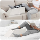 Leg Rest Plain White 68 x 25 x 21.5 cm PU Foam