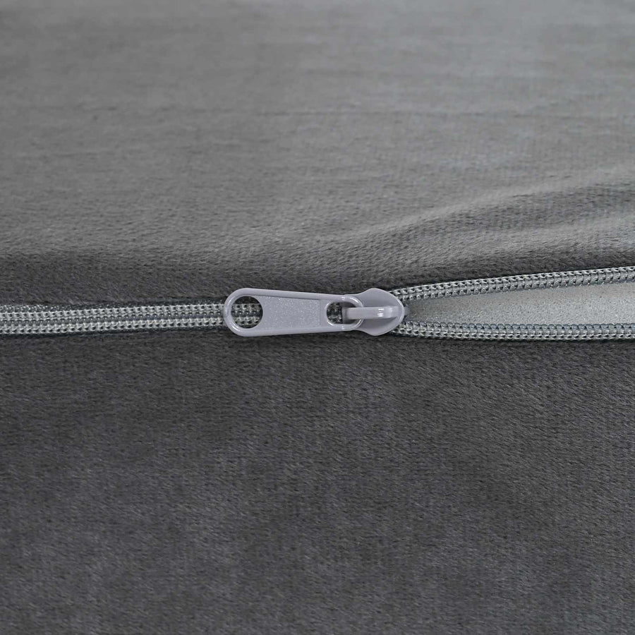 Been Kussen 68 x 25 x 21,5 cm Stevig PU Schuim Grijs