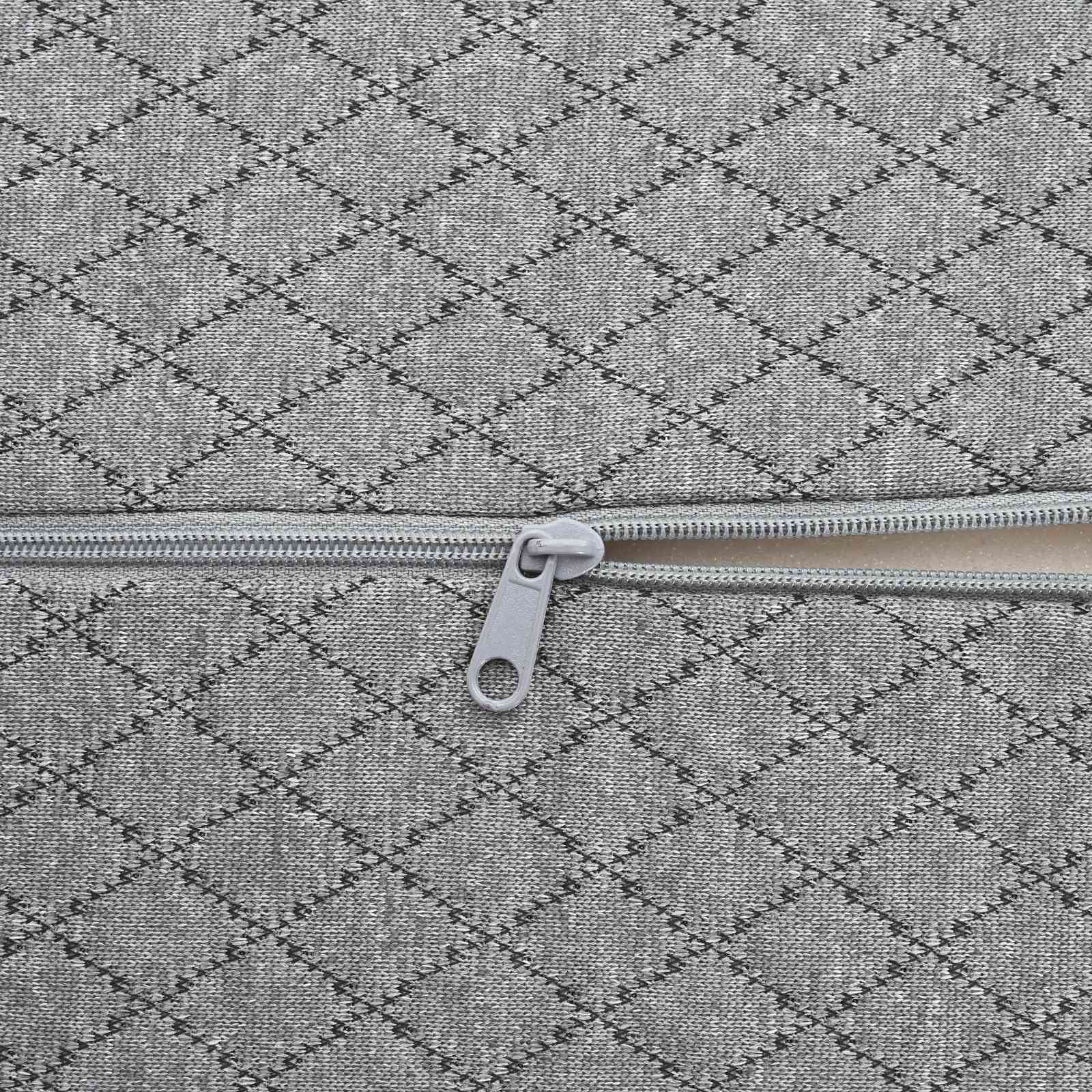 Beenkussen Geometrisch Grijs