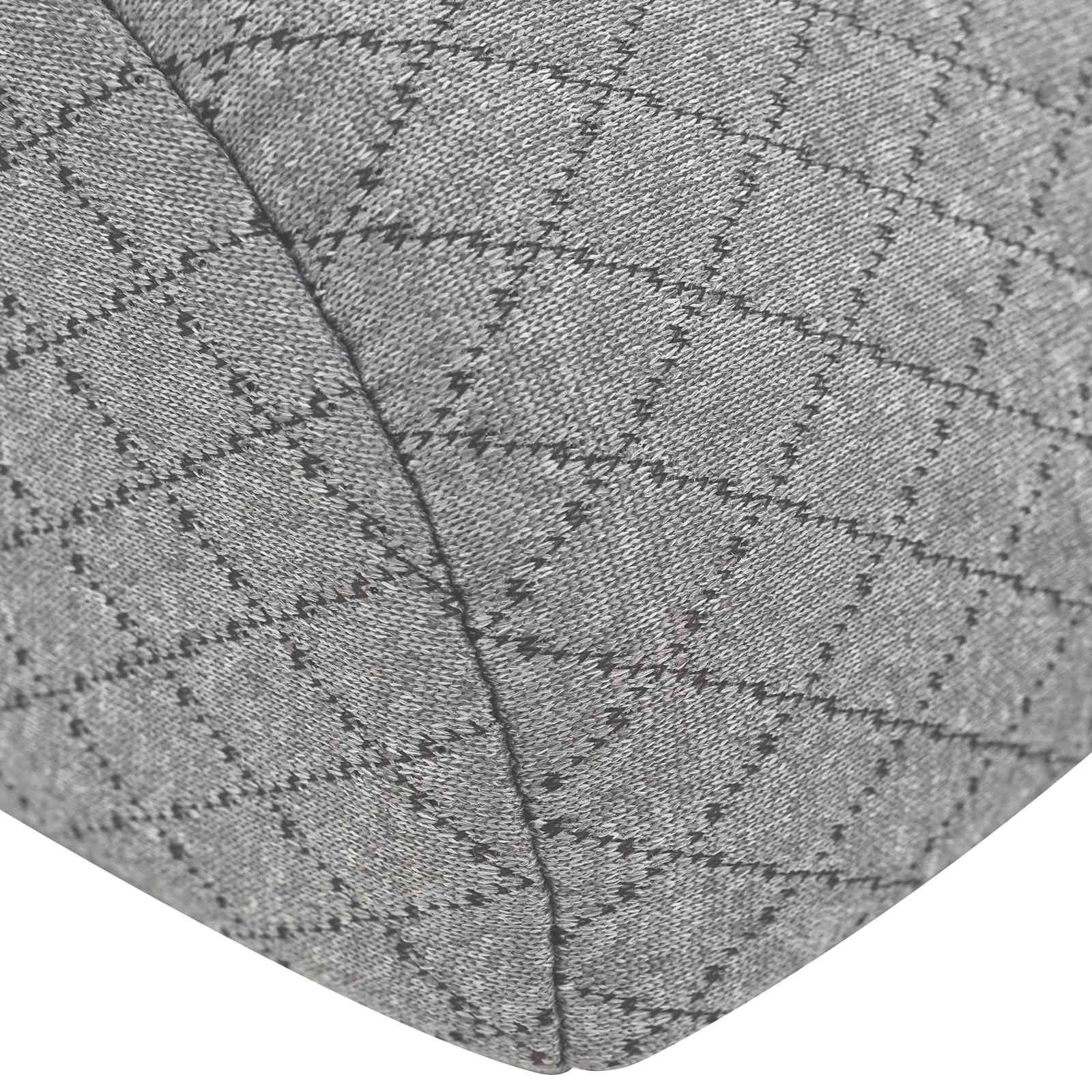 Beenkussen Geometrisch Grijs