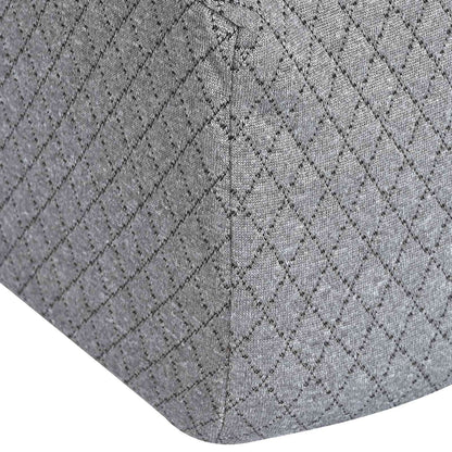 Wedge Kussen Effen Grijs 69 x 64 x 19 cm Traagschuim