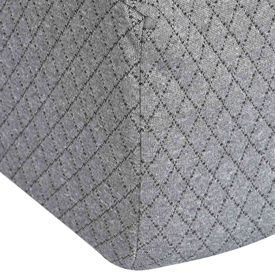 Wedge Kussen Effen Grijs 69 x 64 x 19 cm Traagschuim
