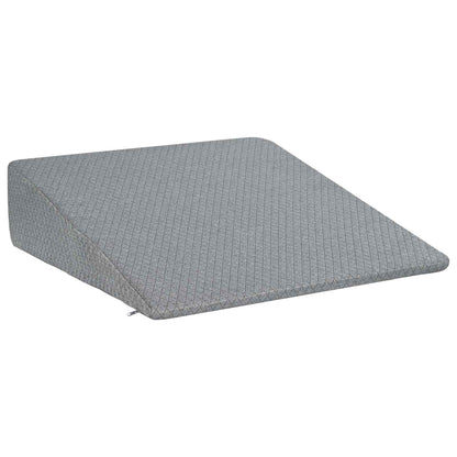 Wedge Kussen Effen Grijs 69 x 64 x 19 cm Traagschuim