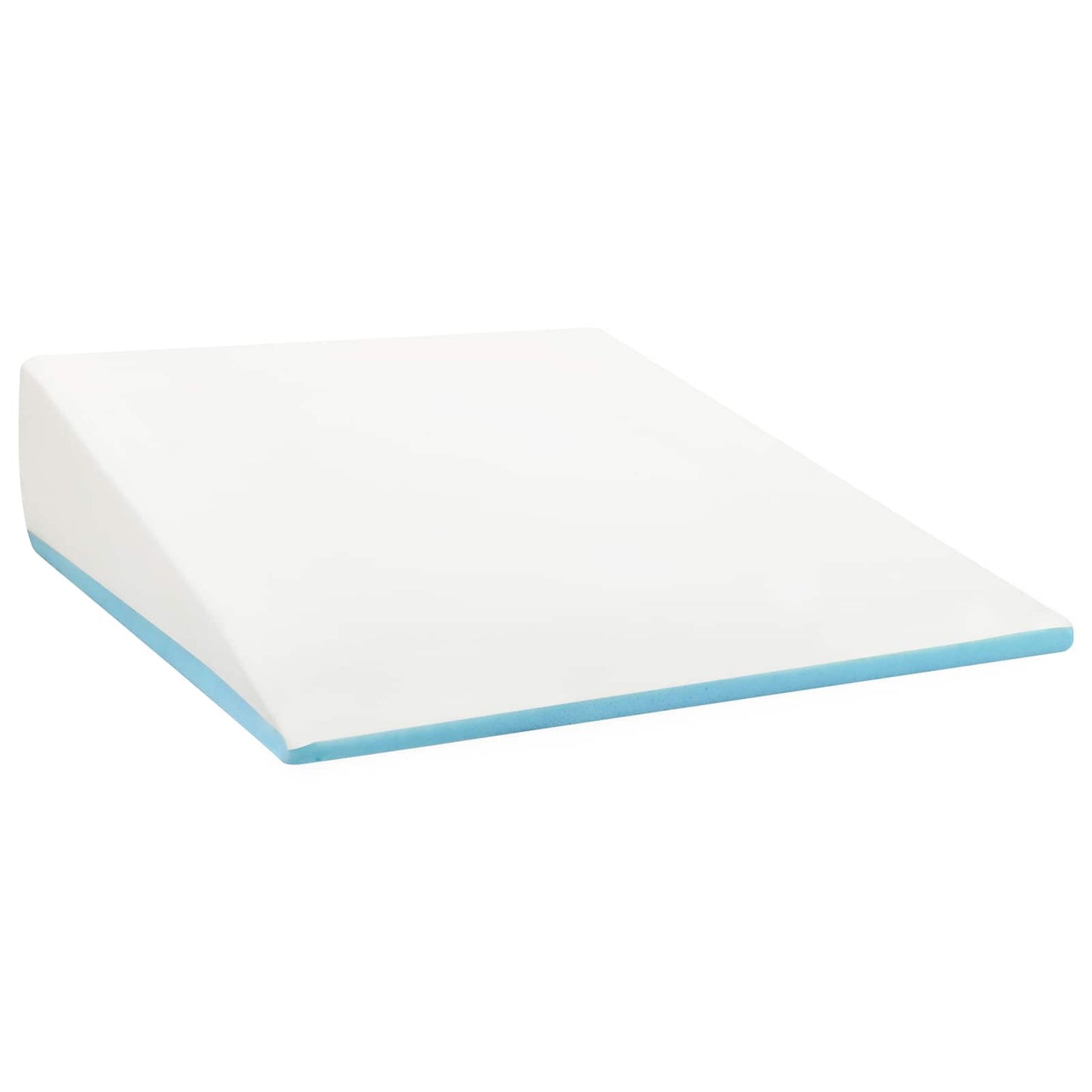 Wedge Kussen Effen Grijs 69 x 64 x 19 cm Traagschuim