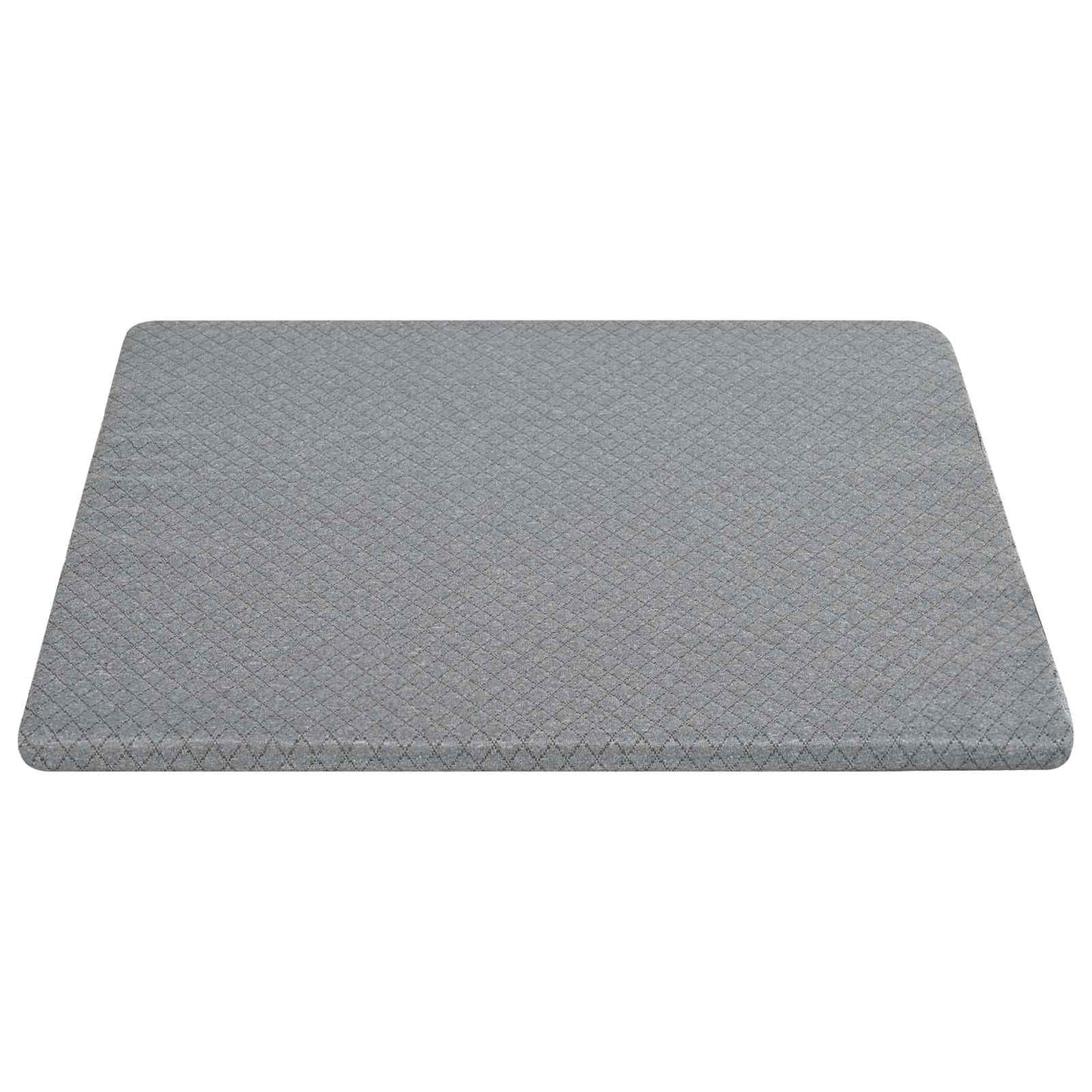 Wedge Kussen Effen Grijs 69 x 64 x 19 cm Traagschuim