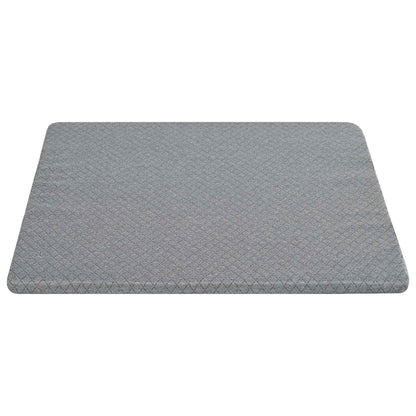 Wedge Kussen Effen Grijs 69 x 64 x 19 cm Traagschuim