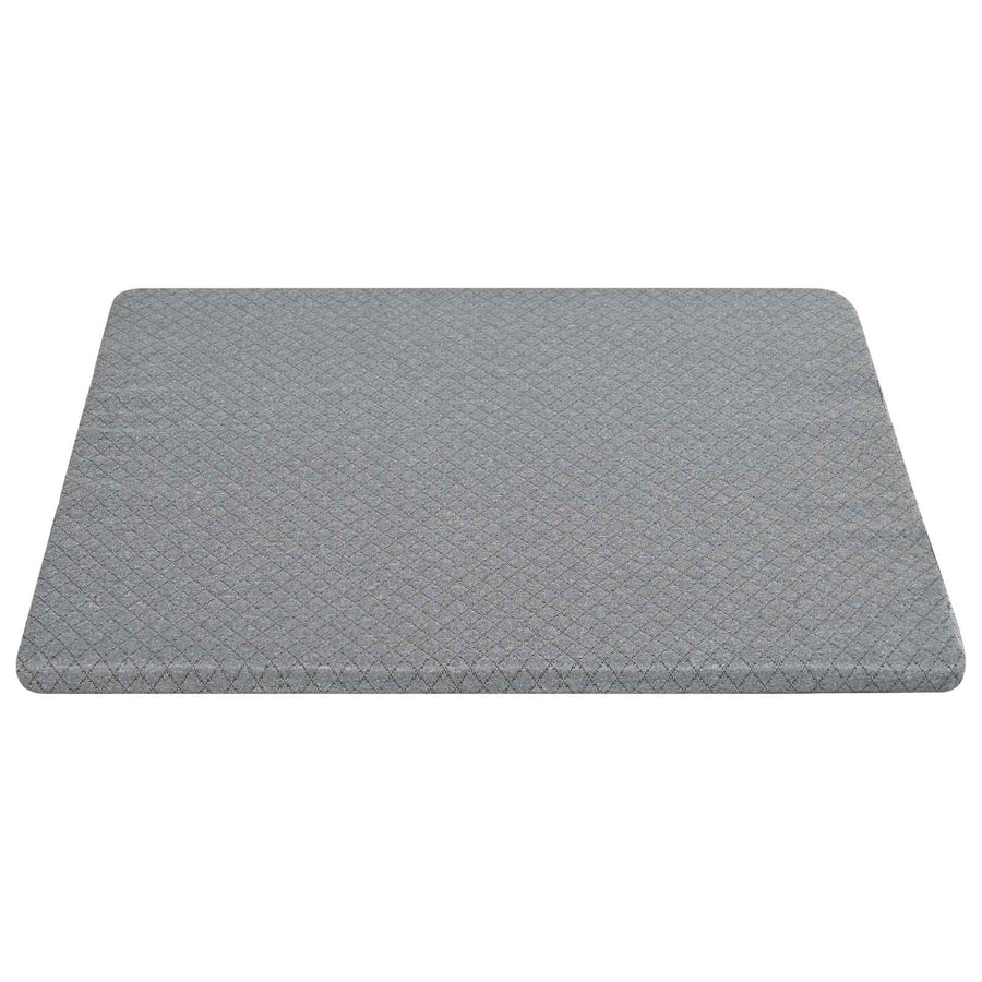 Wedge Kussen Effen Grijs 69 x 64 x 19 cm Traagschuim