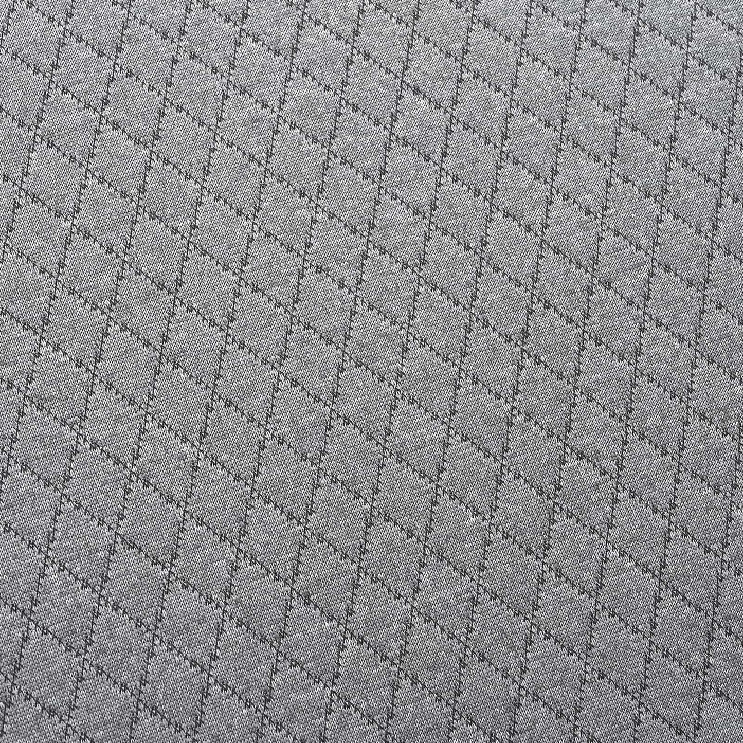 Wedge Kussen Effen Grijs 69 x 64 x 19 cm Traagschuim