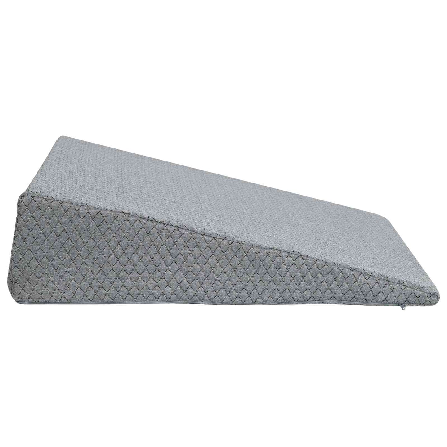 Wedge Kussen Effen Grijs 69 x 64 x 19 cm Traagschuim
