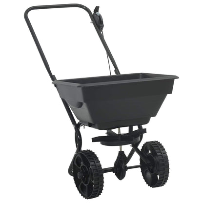 Verspreider Zwart 80 X 46 X 75 Cm Pvc En Staal Duw verspreider-15 L