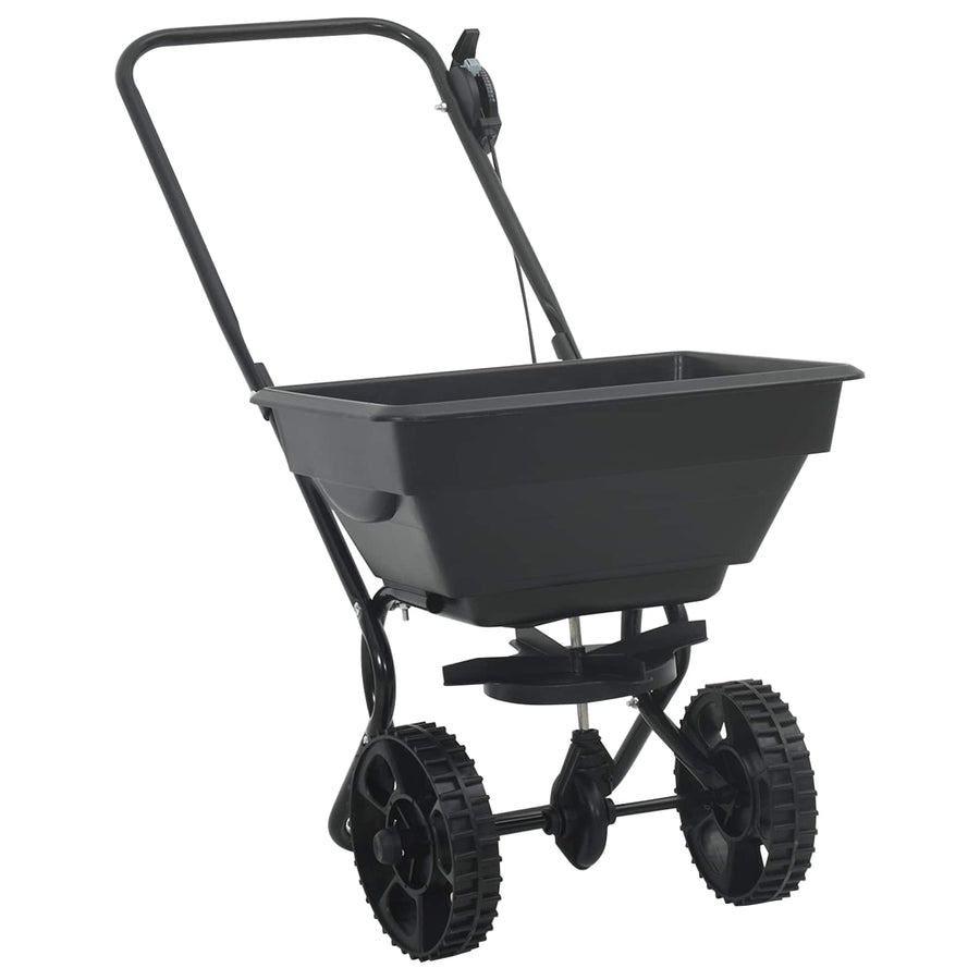 Verspreider Zwart 80 X 46 X 75 Cm Pvc En Staal Duw verspreider-15 L