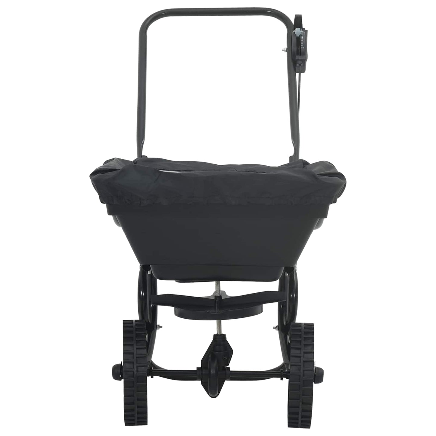 Verspreider Zwart 80 X 46 X 75 Cm Pvc En Staal Duw verspreider-15 L