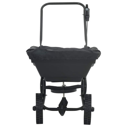 Verspreider Zwart 80 X 46 X 75 Cm Pvc En Staal Duw verspreider-15 L