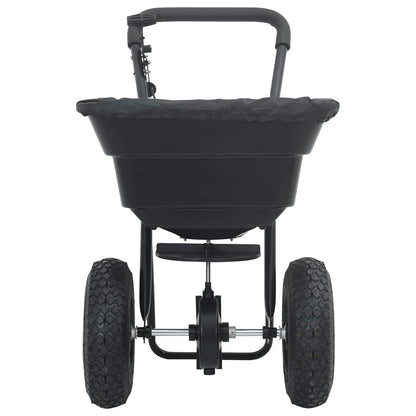 Verspreider Zwart 80,5 X 53 X 78,5 Cm Pvc En Staal Duw verspreider-29 L