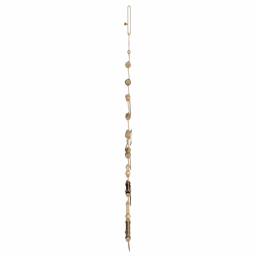 Kerstboom met 30 LED Naturel 90 cm massief essenhout