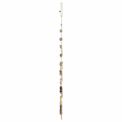 Kerstboom met 30 LED Naturel 90 cm massief essenhout
