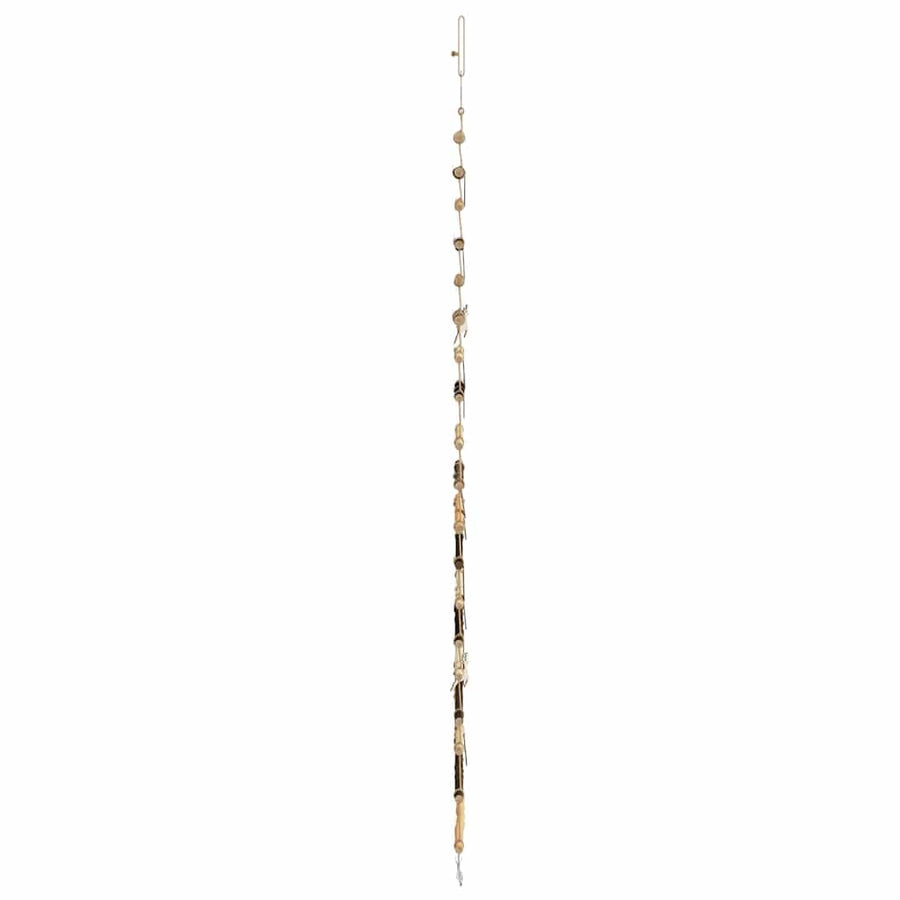 Kerstboom met 100 LED Naturel 180 cm massief essenhout