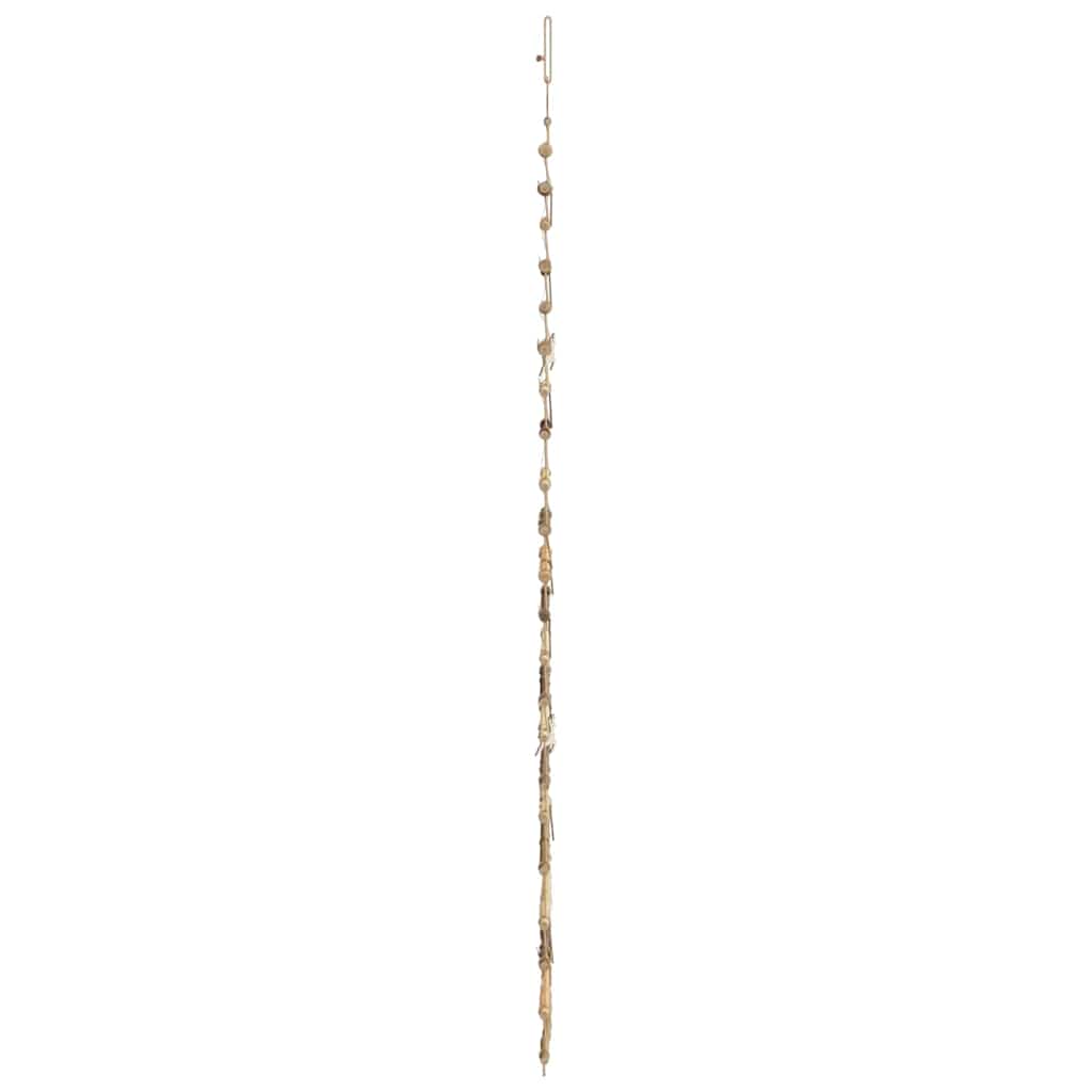 Kerstboom met 130 LED Naturel 210 cm massief essenhout