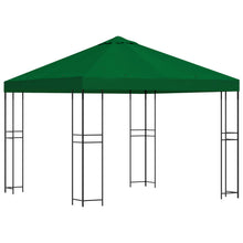 Prieel 3 x 3 m Groen Polyester en staal 190 gsm