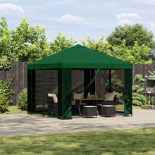 Prieel 3 x 3 m Groen Polyester en staal 190
