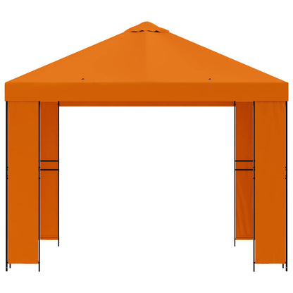 Prieel 3 x 3 m Oranje Polyester en staal 190