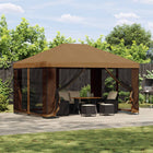 Prieel 400x300 cm beige polyester staal