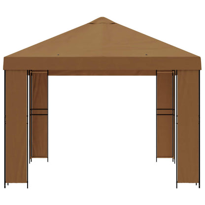 Prieel 4 × 3 m Beige Polyester en staal 190