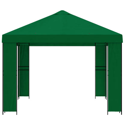 Prieel 4 × 3 m Groen Polyester en staal 190