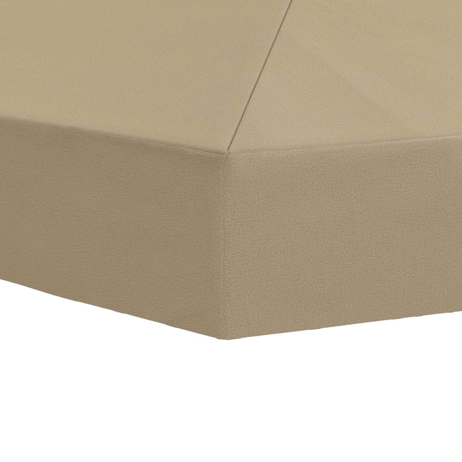 Gazebo Luifel Dekking 6 x 3 m Beige Polyester 190