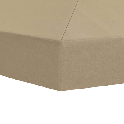 Gazebo Luifel Dekking 6 x 3 m Beige Polyester 190