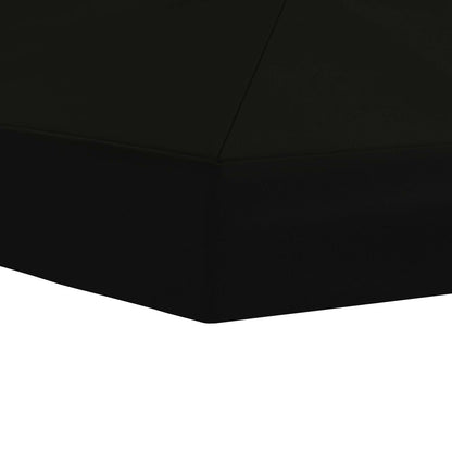Gazebo Luifel Dekking 6 x 3 m Zwart Polyester 190