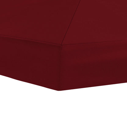 Gazebo Luifel Dekking 6 x 3 m Bordeauxrood Polyester 190