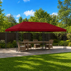 Partytent 600x300 cm bordeauxrood polyester 190 gsm