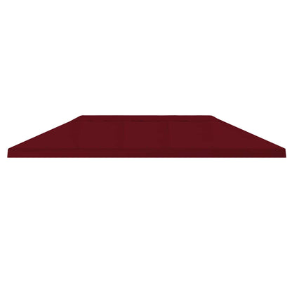 Gazebo Luifel Dekking 6 x 3 m Bordeauxrood Polyester 190