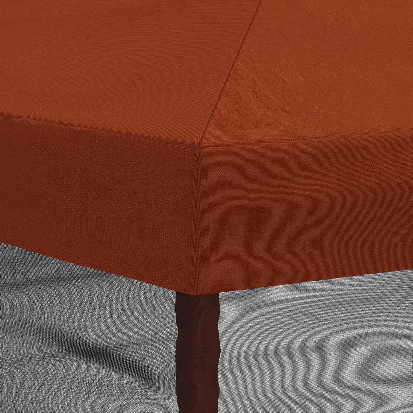Gazebo Hoes met Zijwanden 6 x 3 m Terracotta Polyester 190