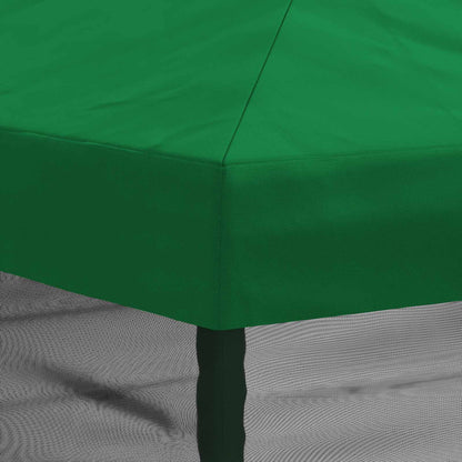 Gazebo Hoes met Zijwanden 6 x 3 m Groen Polyester 190